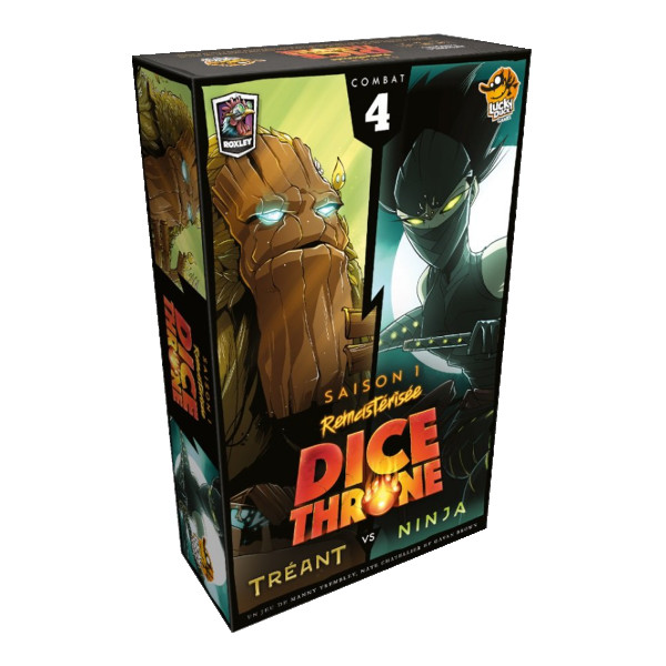 Dice Throne S1 : Tréant Vs Ninja