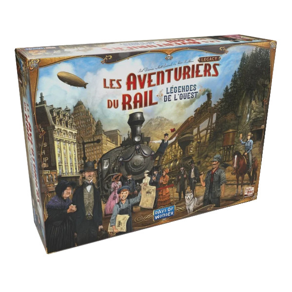 Les Aventuriers du Rail Legacy : Légendes de l’Ouest