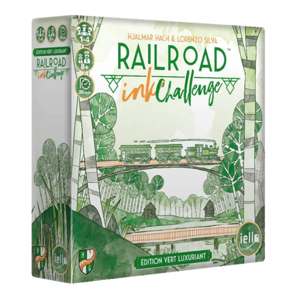 Railroad Ink Challenge : Vert Luxuriant