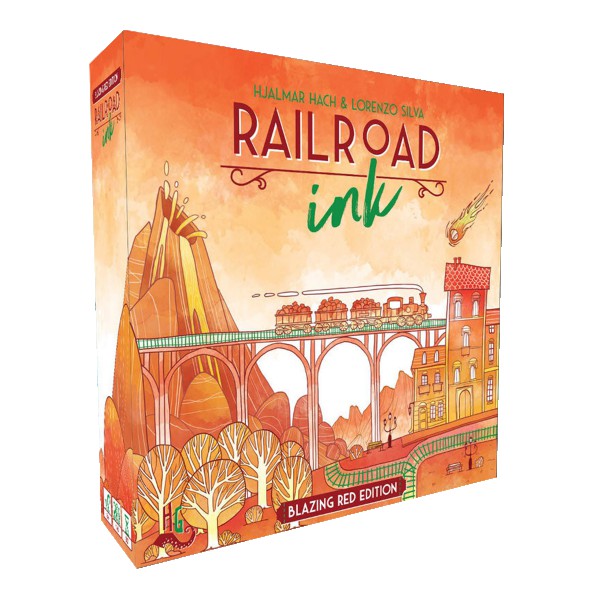 Railroad Ink : Rouge Ardent