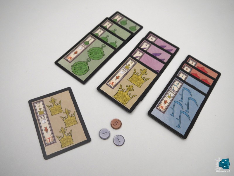 J'ai réussi la condition de ma dernière carte en main de peu. Ce qui permet d'empocher un petit pactole !