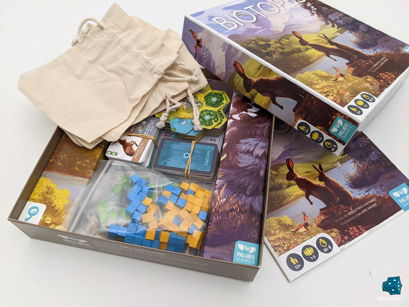 Compliqué de ranger tout dans la boîte sans tout sortir des (pourtant) jolis sacs de tirage !