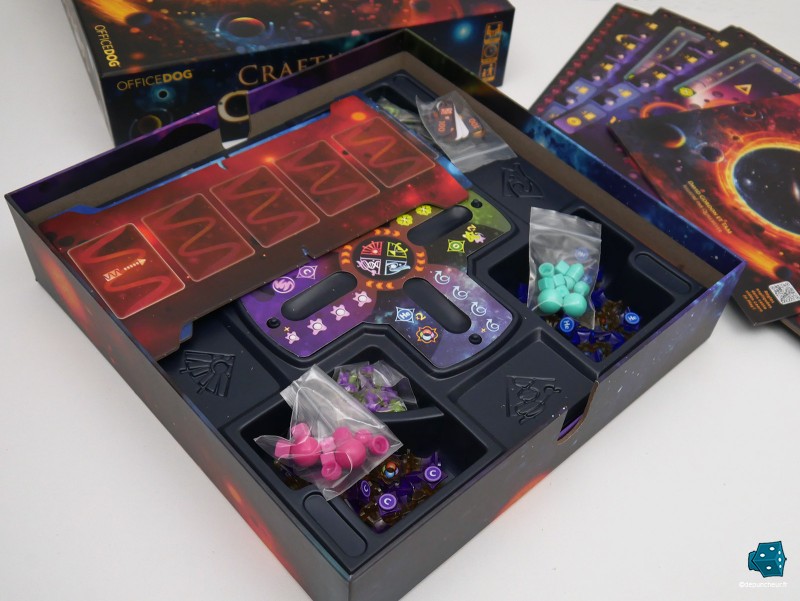 Un boîtage qui parait génial de prime abord, mais qui demande de planquer plein de choses en dessous pour fermer. Et c'est galère !!!