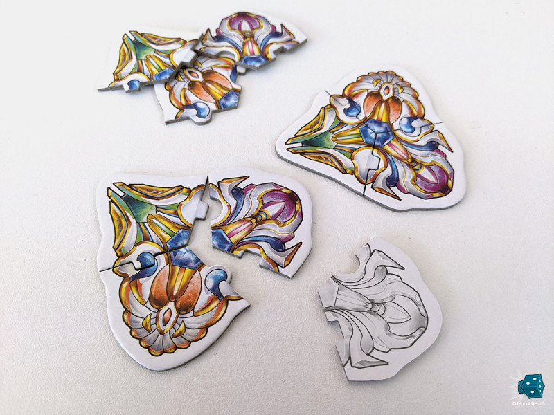 La mécanique des Artefacts, qui manque peut-être d'une intégration plus astucieuse (au delà des soucis d'impression qui empêche d'en terminer certaines)