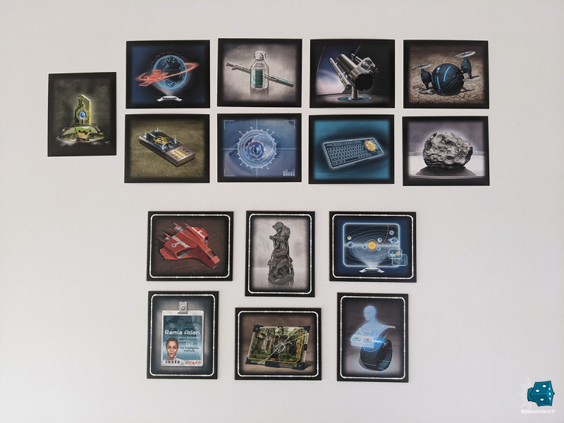 La découverte d'une grotte futuriste, des objets énigmatiques ... le point de départ (quasi immédiat) de votre enquête