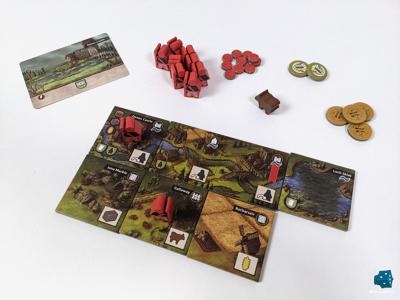 Mon fief Ecossais commence doucement à dégager une certaine prestance aux alentours