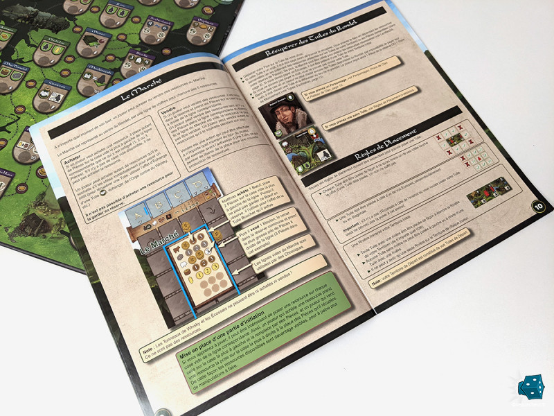 Le livret de règles fait dans le clair et efficace