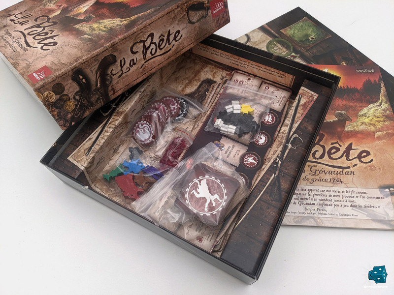 Une boîte simple mais qui suffit amplement pour son contenu réduit