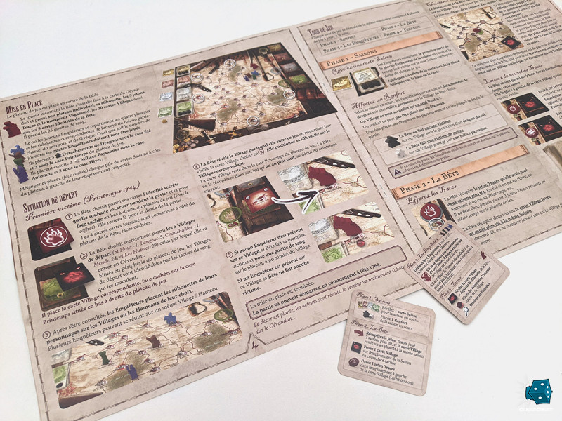 Un livret de règles joli et plutôt bien conçu