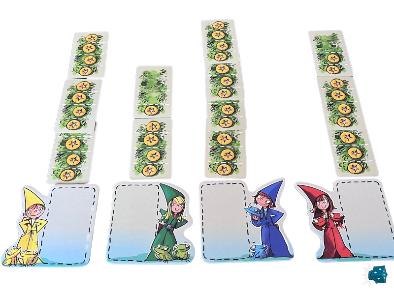 Le joueur bleu l'emporte de justesse !