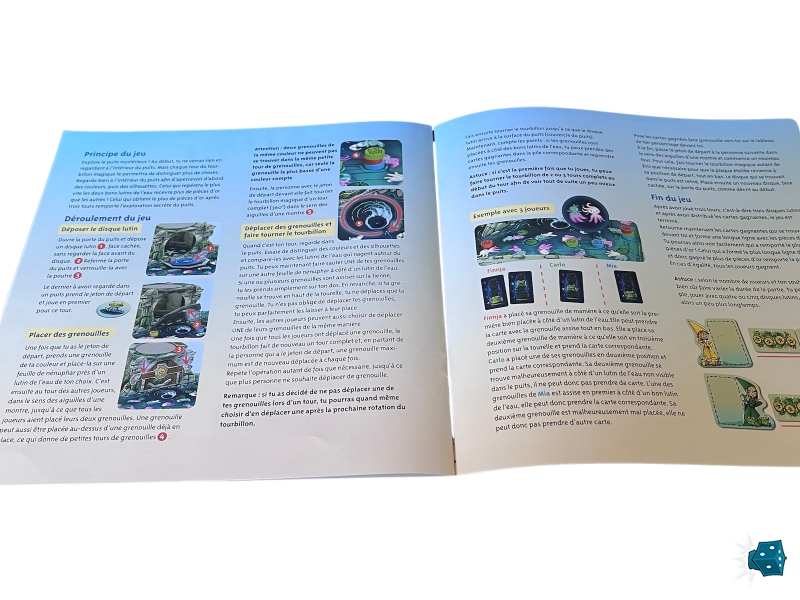 Un livret de règles simple et concis