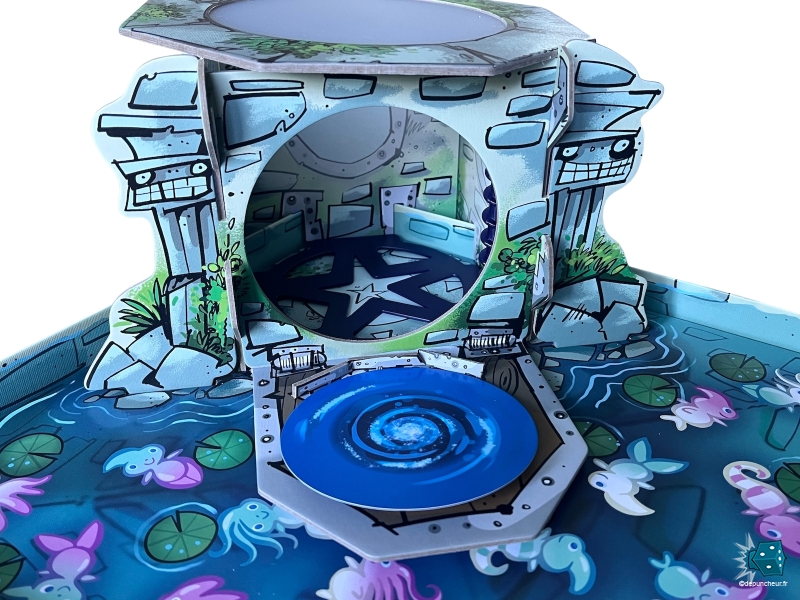 Hop, on insère une carte lutins dans le puits