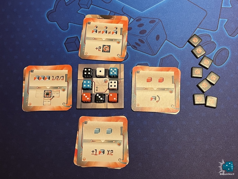 Mise en place terminée, le casse tête peut commencer