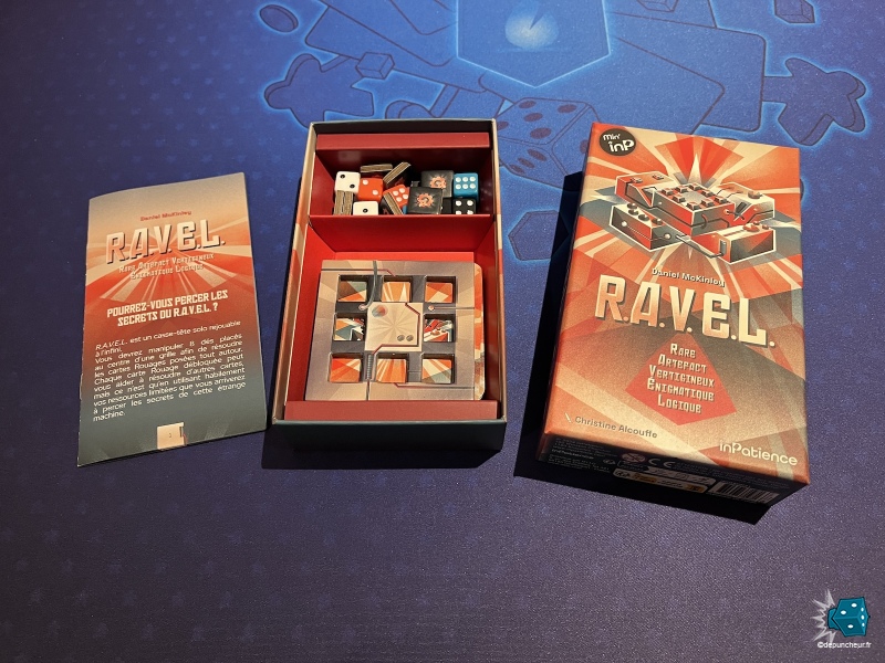 Une boite de poche facile à ranger et à transporter