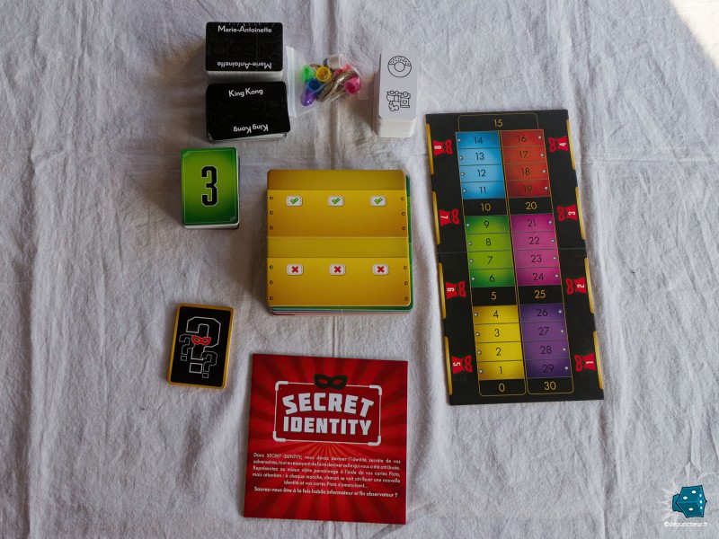 Le matériel que vous trouverez à l'intérieur de la boîte