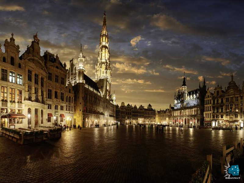 La célèbre place Royale de Bruxelles !