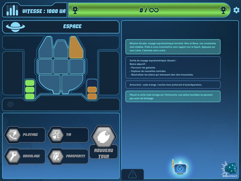 Protocole de défense enclenché, redirigez la puissance vers les boucliers !