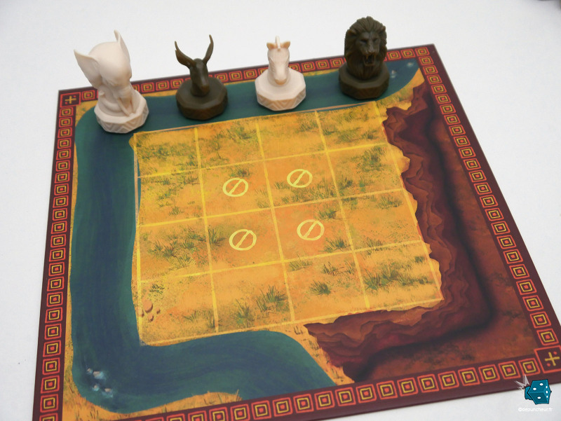 La face avancée du plateau, vraiment moins simple à investir.