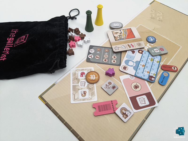 Que l'on aime l'aspect visuel général ou pas, le matériel lui ne trahit jamais l'esprit premium du jeu !