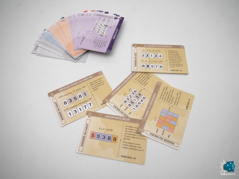 La grande force du jeu : La présence de très nombreuses cartes Geis, pour une rejouabilité affirmée !