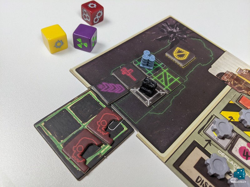 Son camion évolue durant le jeu (et prend quelques dégâts en route)