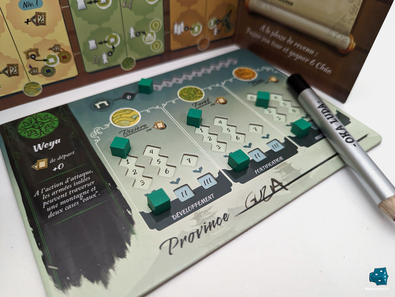 Premier move de la partie, direction Guza ...