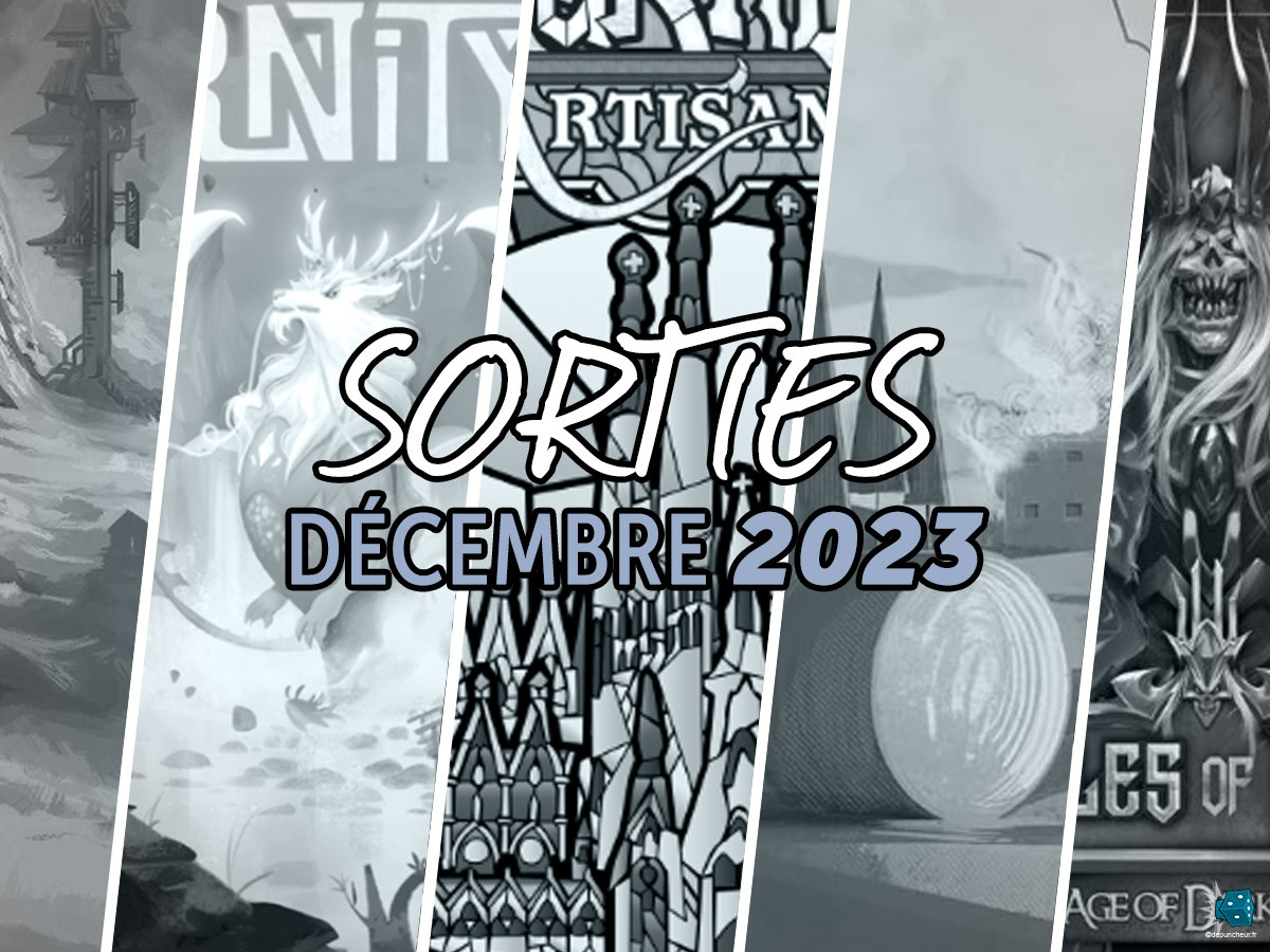 Calendrier des sorties / Décembre 2023