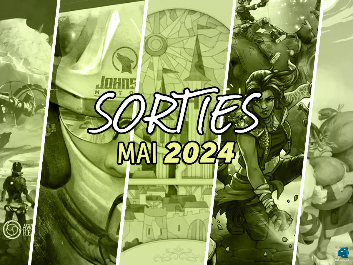 Calendrier des sorties / Mai 2024