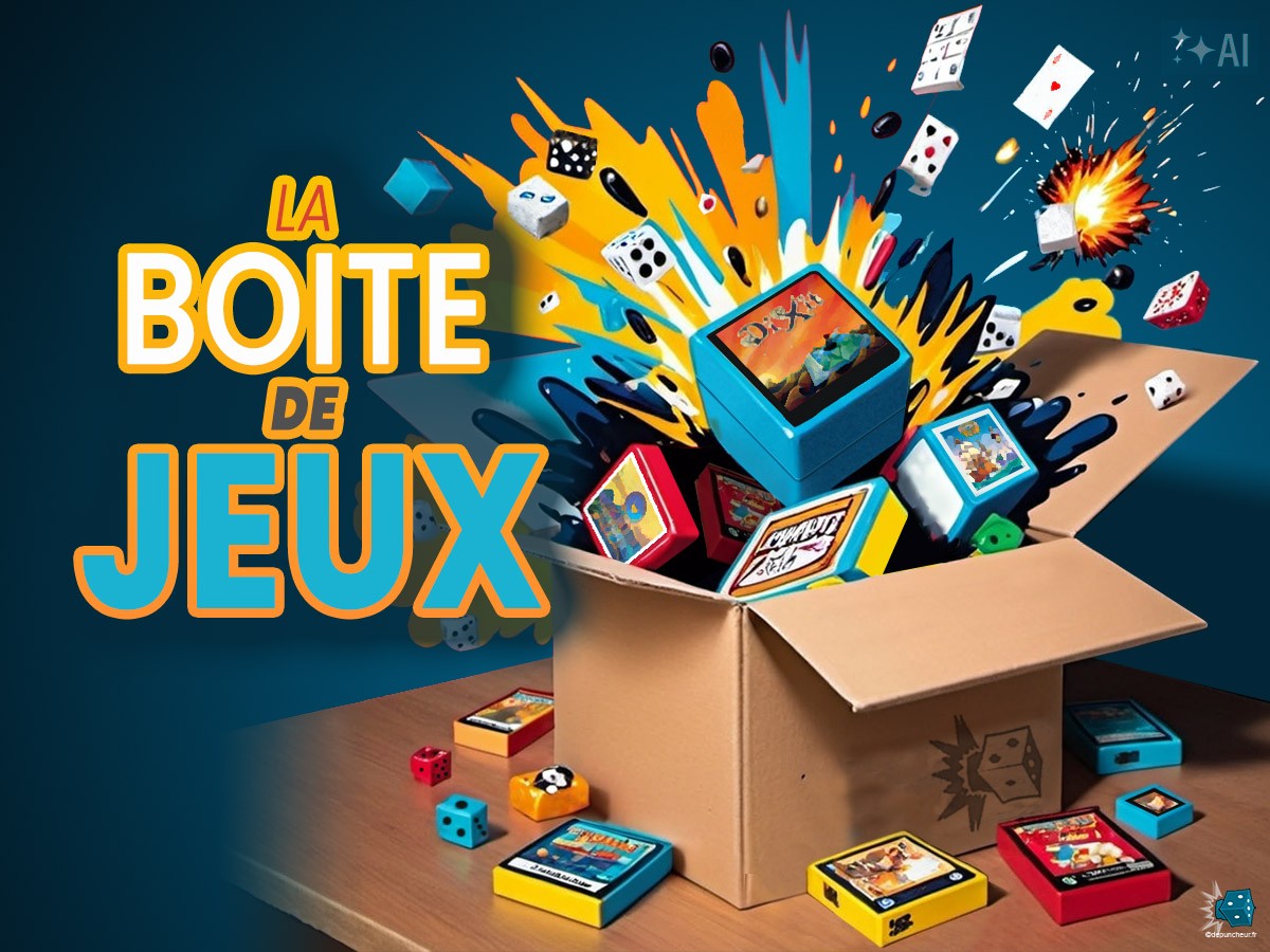 La boîte de jeux (7) : Candy Spiders Leopard, Crystalla, L'île des Mots Dits, Qui a Tué Jasper Van Der Meer ?