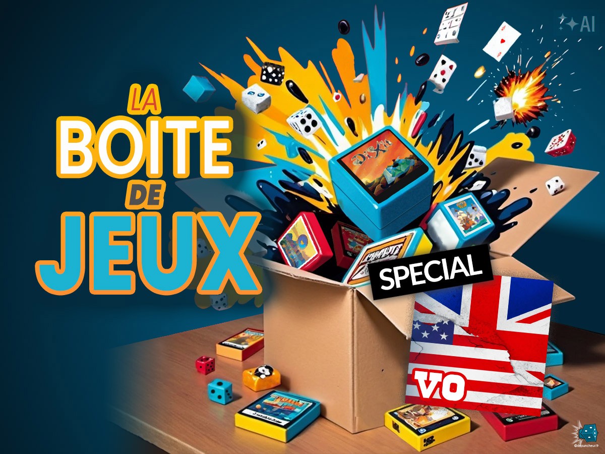 La boîte de jeux (spécial VO) : Bricolage Heads, Mountain Goats, Food Chain Magnate, Fromage