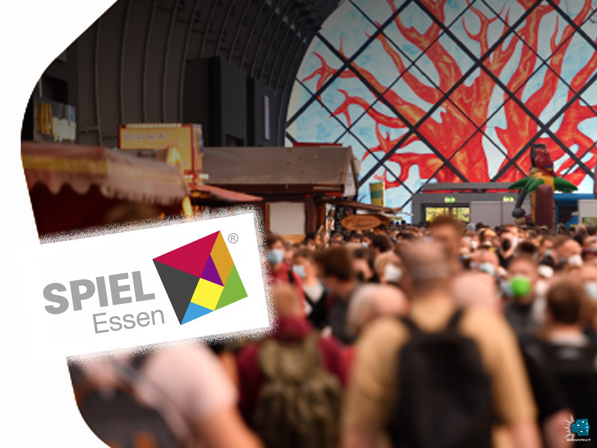 Nouvelle disposition des stands à venir au Salon d'Essen !